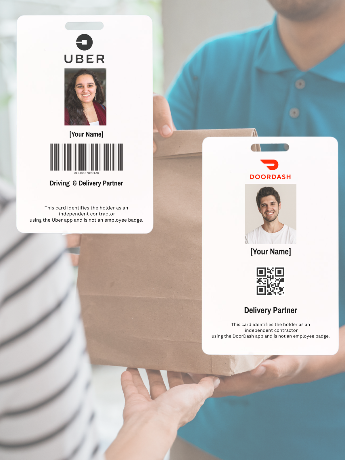 Custom-Printed PVC ID Card (1 Side)