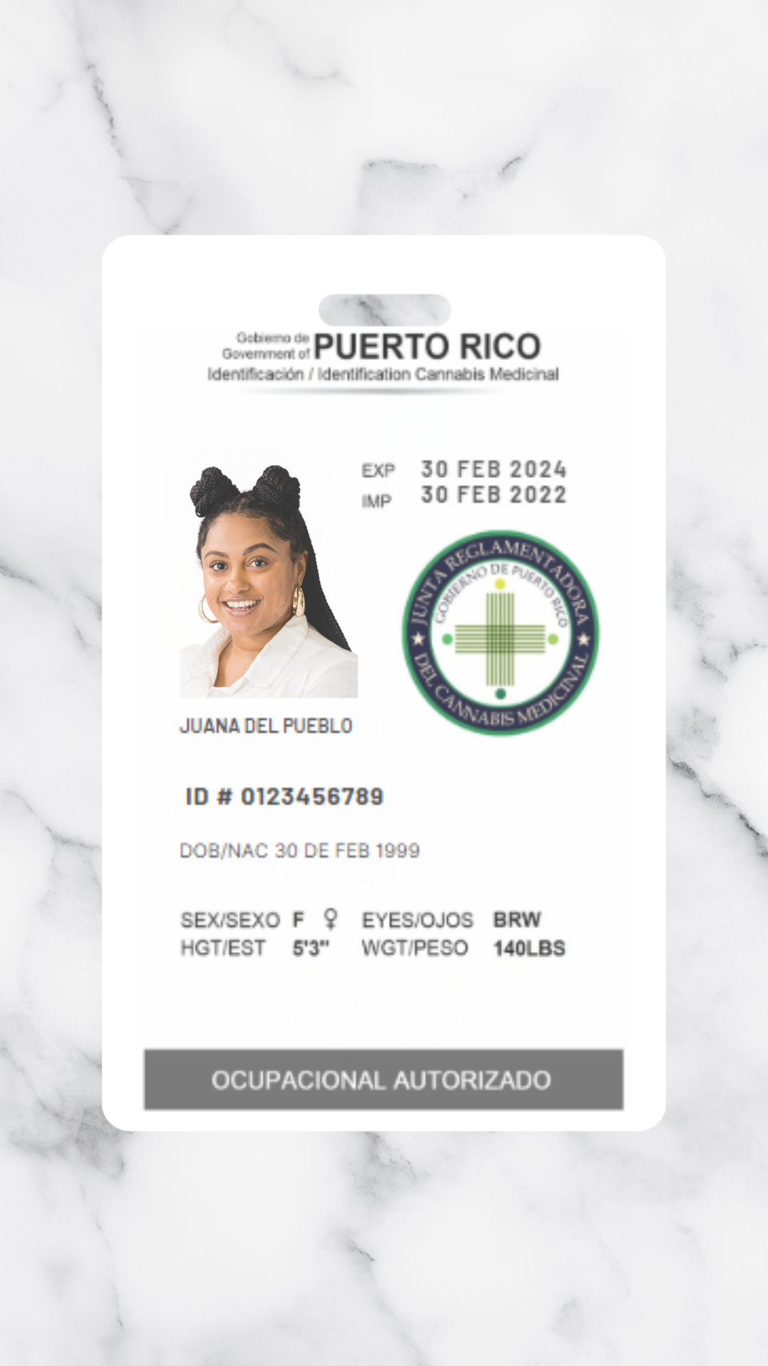 Credencial Para Empleados - Licencia Ocupacional